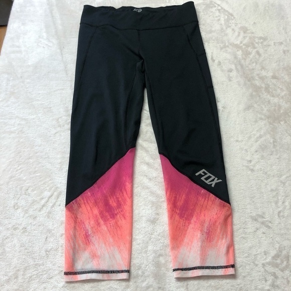 FOX Racing Hyped Capri Leggings With Mesh Medium - Picture 5 of 12